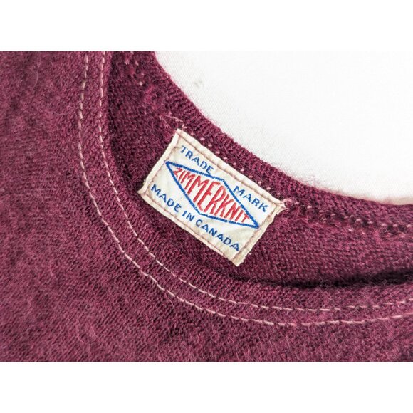 True Vintage Wool Mens / Teen bathing suit by ZIMMERKNIT Canada size S, 1930s - Picture 4 of 10